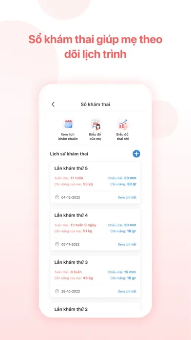 تصاویر Babiuni - Theo dõi thai kỳ app