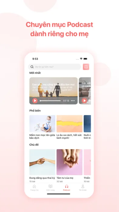 تصاویر Babiuni - Theo dõi thai kỳ app