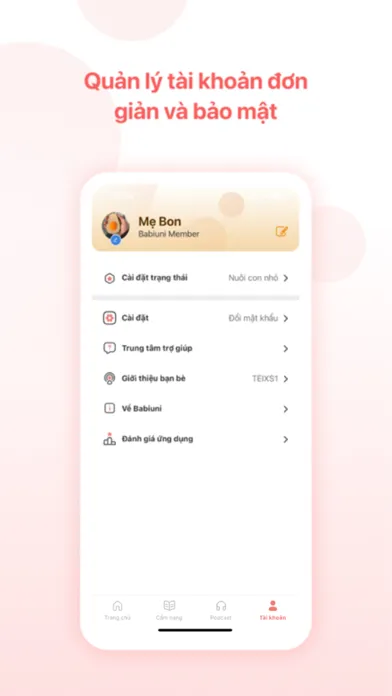 تصاویر Babiuni - Theo dõi thai kỳ app