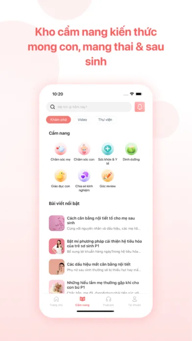 تصاویر Babiuni - Theo dõi thai kỳ app