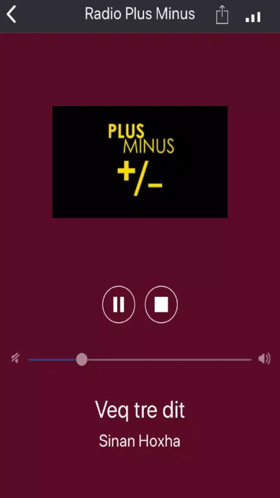 Скриншоты Radio Shqip