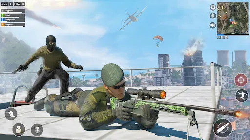 Offline Gun Shooting Games 3D Ekran Görüntüleri