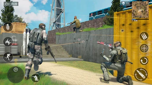 Offline Gun Shooting Games 3D Ekran Görüntüleri