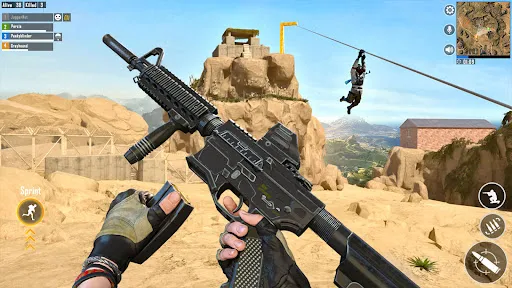 Offline Gun Shooting Games 3D Ekran Görüntüleri