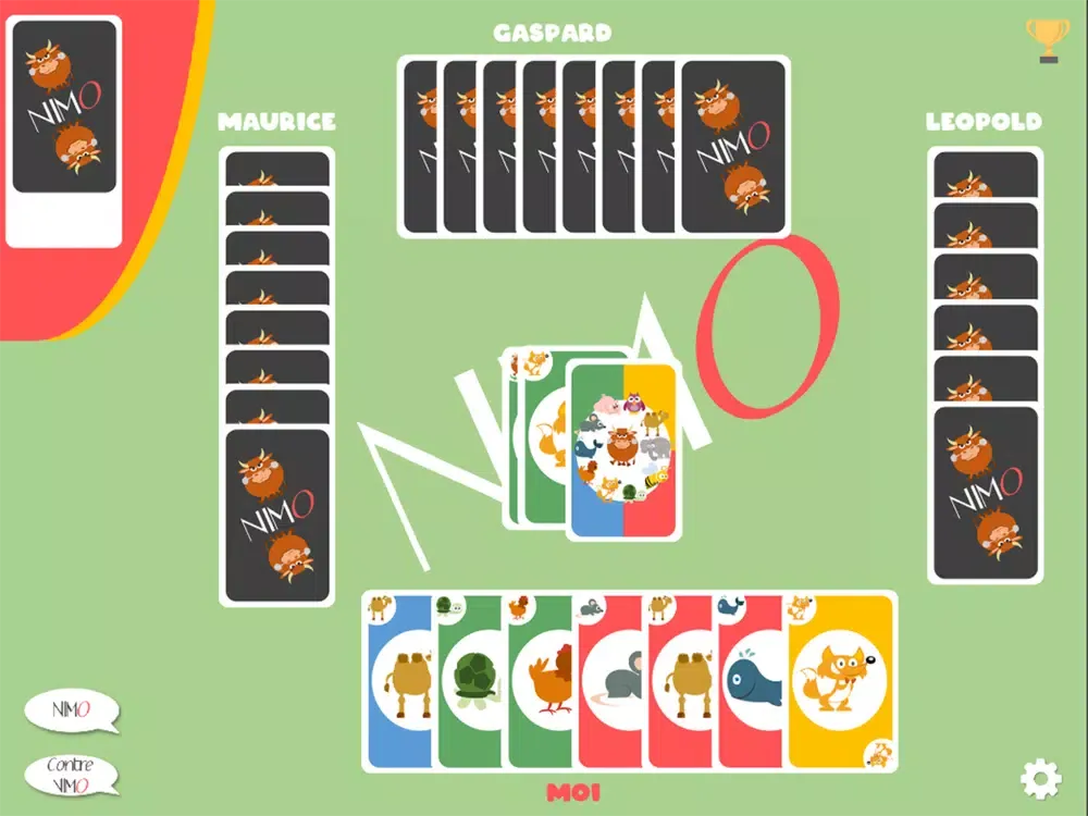 Tangkapan skrin Nimo card game iPad 
