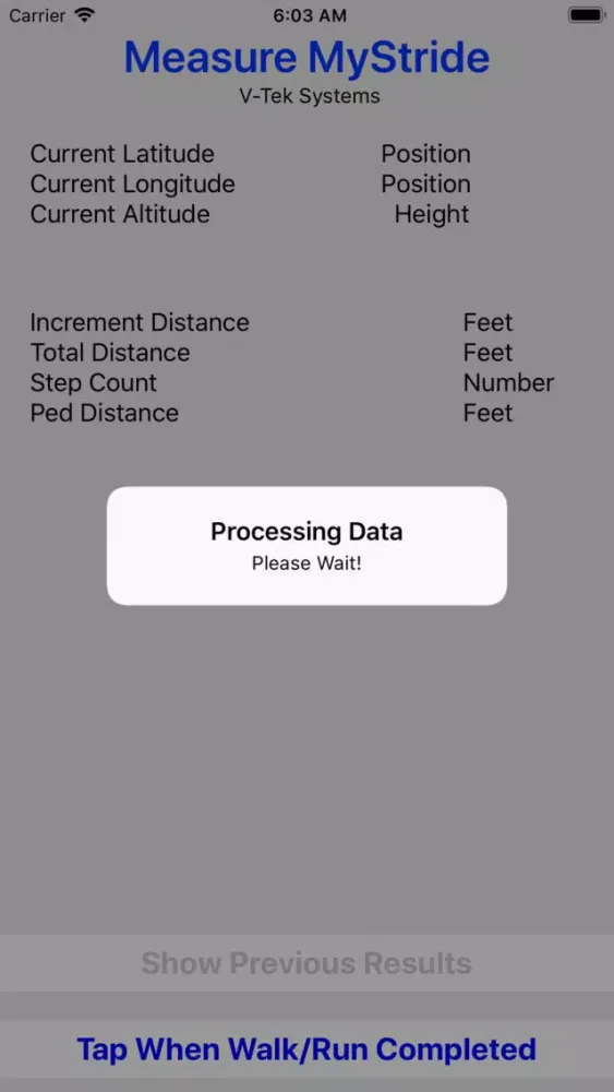Measure MyStride Screenshots
