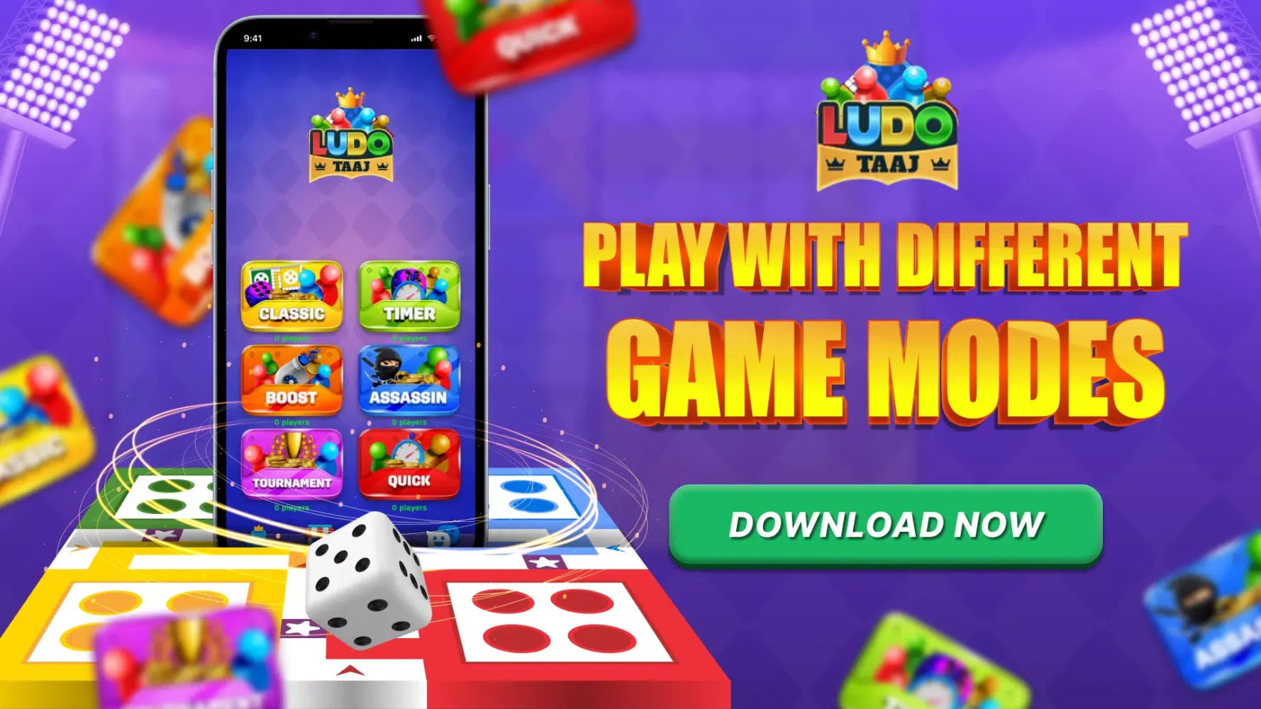 Скриншоты Ludo Taaj - Play Ludo & Win