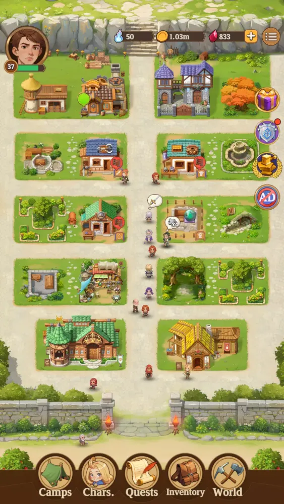 Blackstone: Craft & Adventure سکرین شاٹس