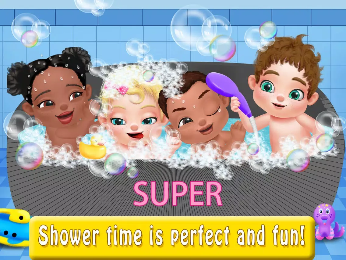 Capturas de tela do Newborn Baby Captain Underpants - Baby Care Games iPad 