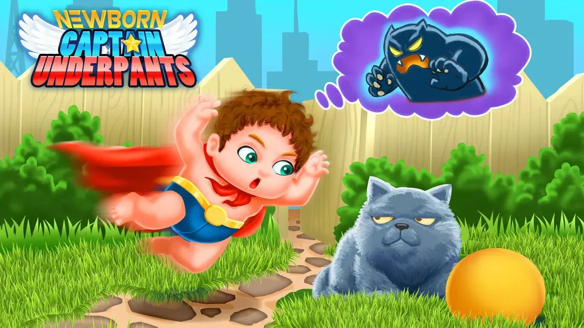 Capturas de tela do Newborn Baby Captain Underpants - Baby Care Games