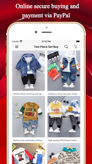 Baby clothes fashion online應用截圖