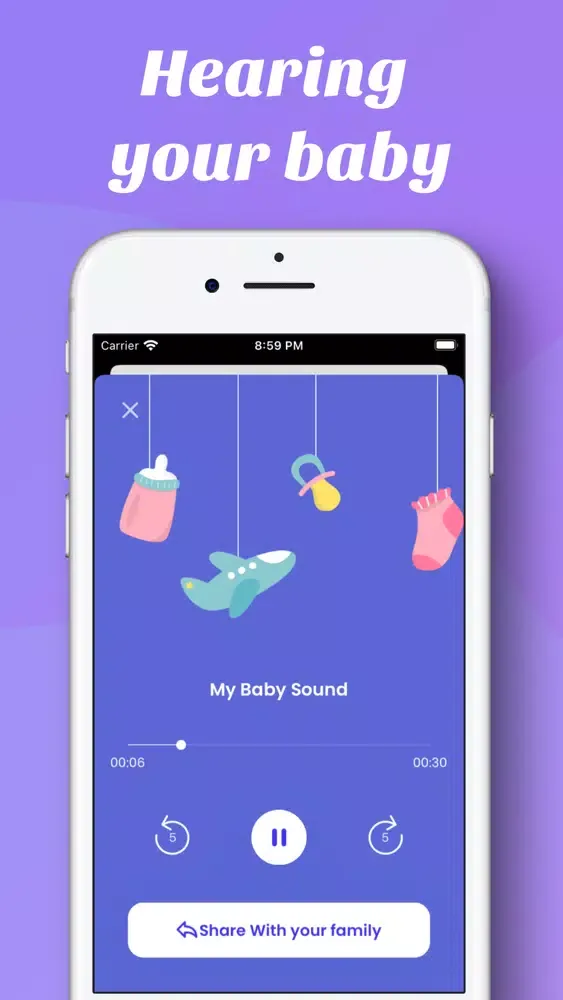 Fetal Heartbeat - Expecting Screenshots