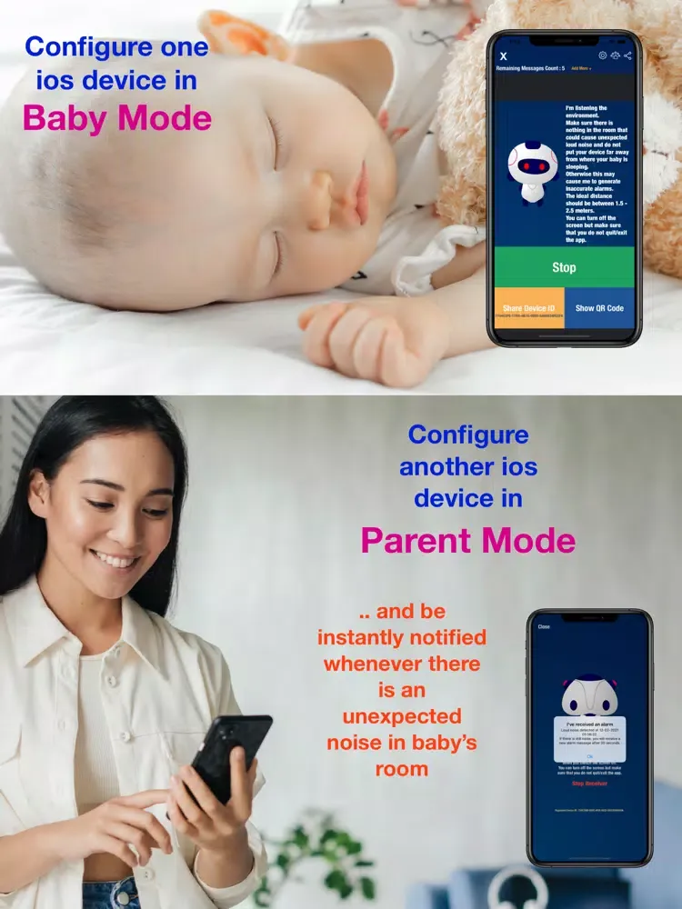 Crying Baby - Noise Monitor iPad  سکرین شاٹس