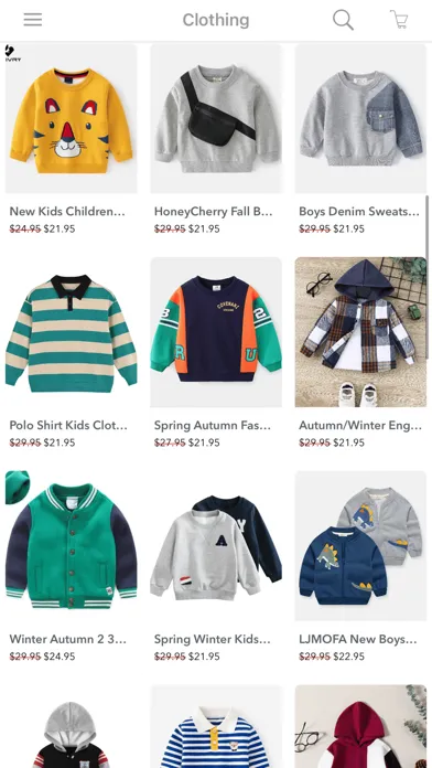 Capturas de pantalla de Fashion Clothing Store Baby