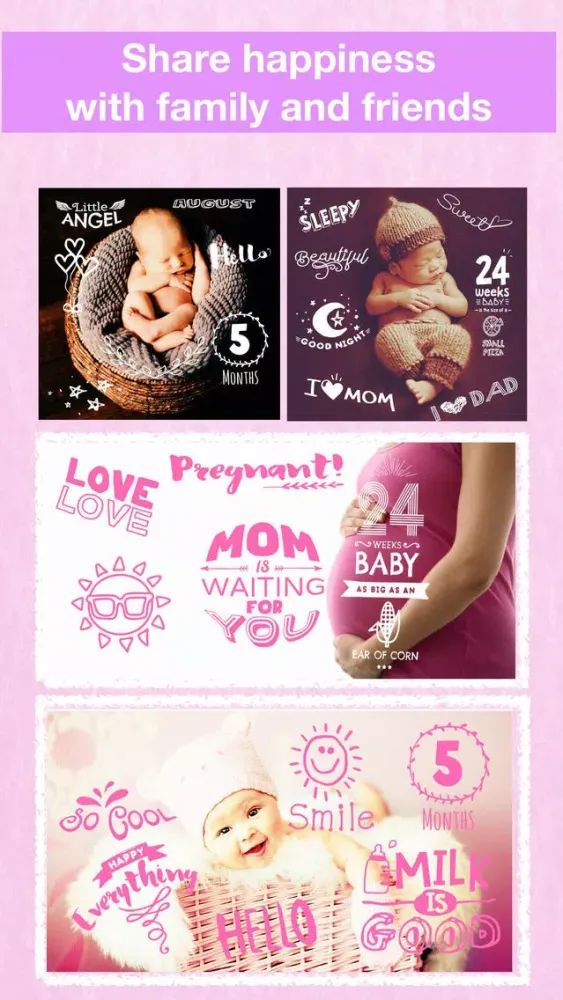 Baby Moments - Photo Editor Ekran Görüntüleri