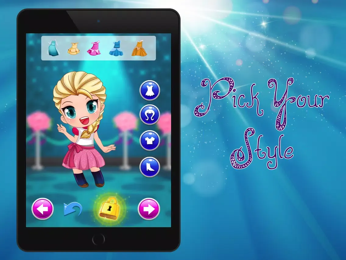 Zrzuty ekranu Little Princess DressUp Happy Ever - After High Queen Fashion & Equestria Party Go iPad 