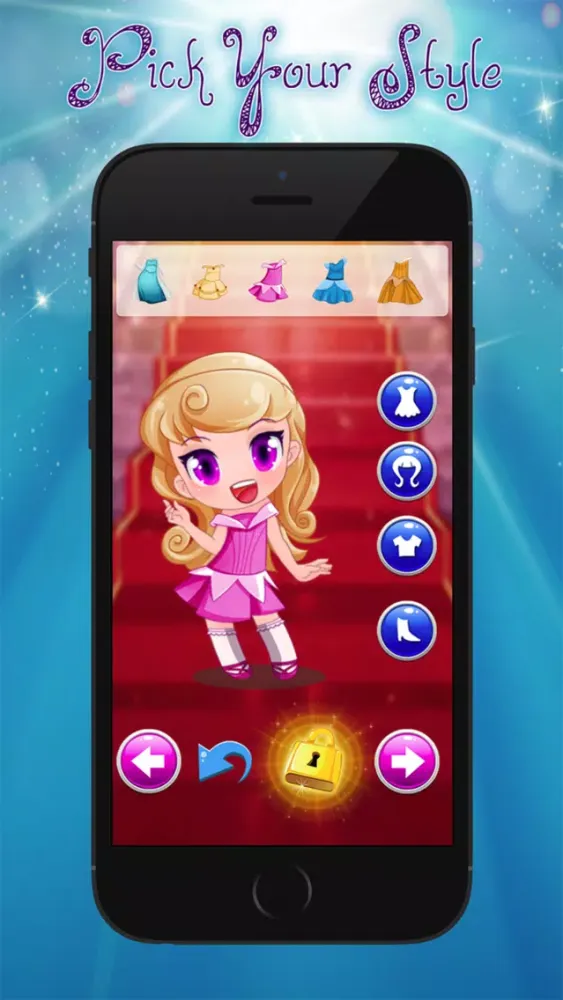 Zrzuty ekranu Little Princess DressUp Happy Ever - After High Queen Fashion & Equestria Party Go