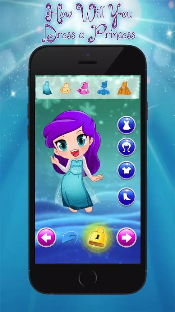 Zrzuty ekranu Little Princess DressUp Happy Ever - After High Queen Fashion & Equestria Party Go