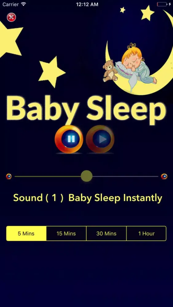 Capturas de tela do Sleepy Sounds - Baby Sleep Instantly
