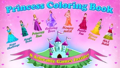 تصاویر Little Princess Coloring Book!