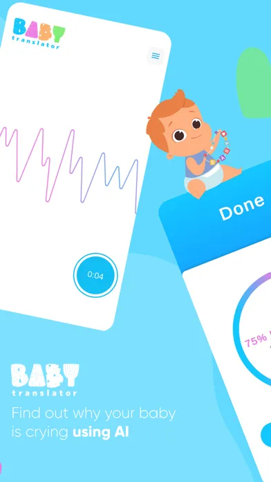 Baby Translator & Cry Analyzer स्क्रीनशॉट