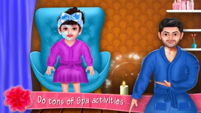Captures d'écran de Aadhya's Spa Day With Daddy