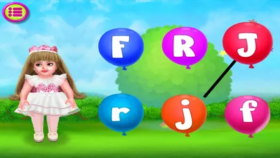 Capturas de tela do Baby Aadhya's Alphabets World