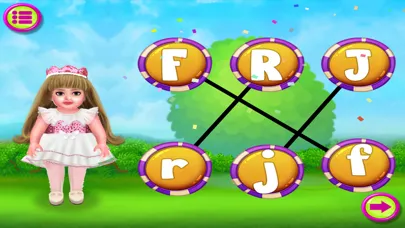 Capturas de tela do Baby Aadhya's Alphabets World