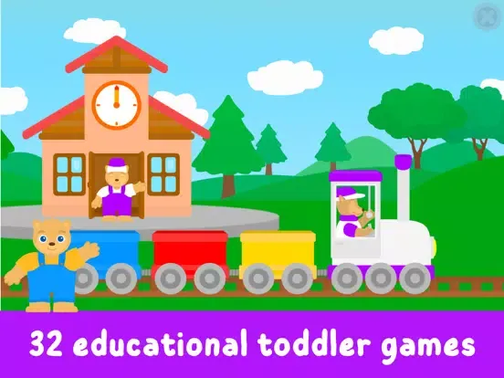 Tangkapan skrin Toddler Games - preschool kids iPad 