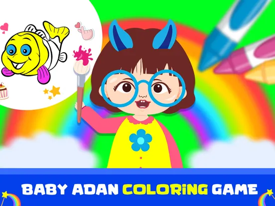 Little Artist : Baby Adan iPad 應用截圖