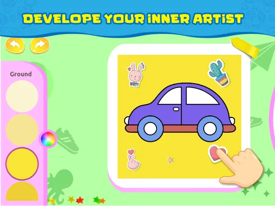 Little Artist : Baby Adan iPad 應用截圖