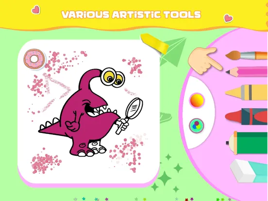 Little Artist : Baby Adan iPad 應用截圖