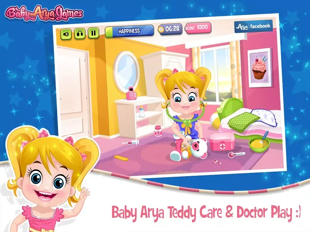 Baby Arya Teddy Doctor iPad  سکرین شاٹس