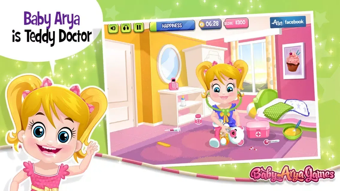 Baby Arya Teddy Doctor سکرین شاٹس