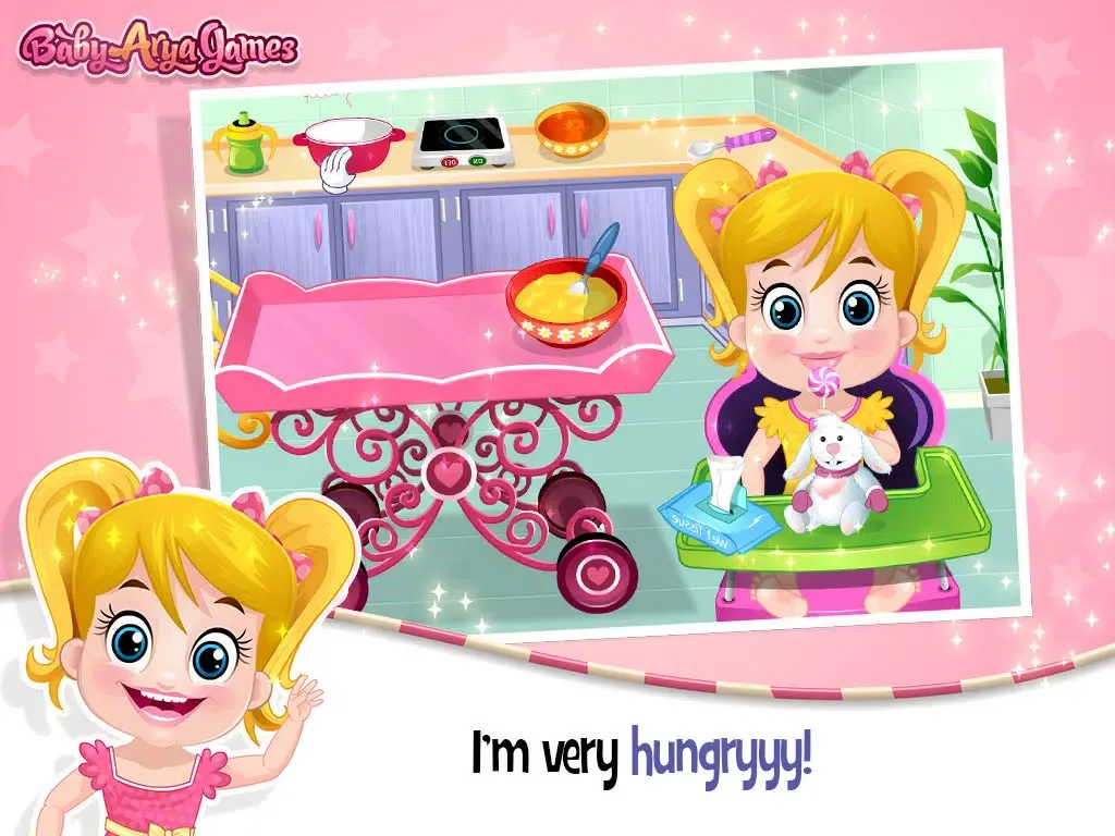 Baby Arya in the Kitchen iPad  스크린샷