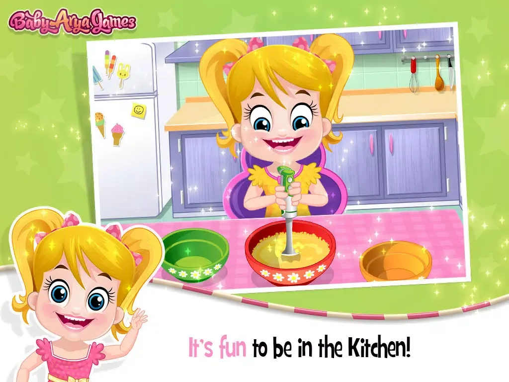 Baby Arya in the Kitchen iPad  스크린샷