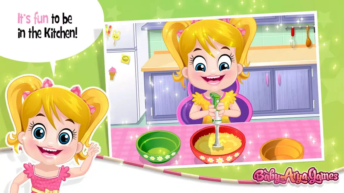 Baby Arya in the Kitchen 스크린샷
