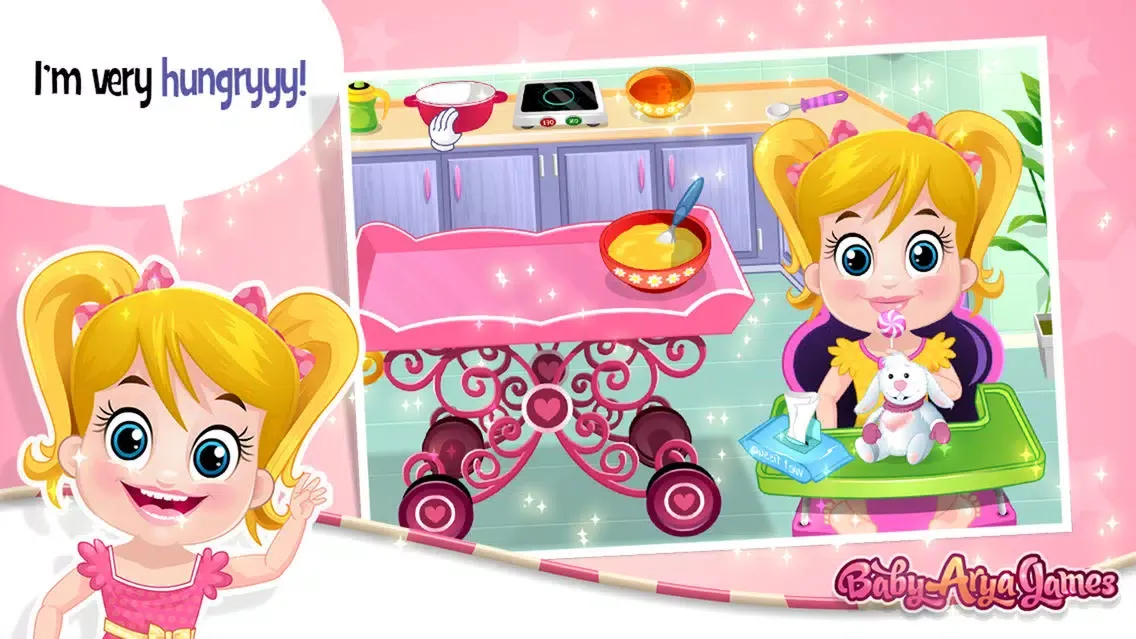Baby Arya in the Kitchen 스크린샷