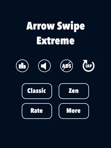 Arrow Swipe Extreme - A challenging and addicting arrow-swiping game that tests your speed, reaction, and memory iPad 應用截圖
