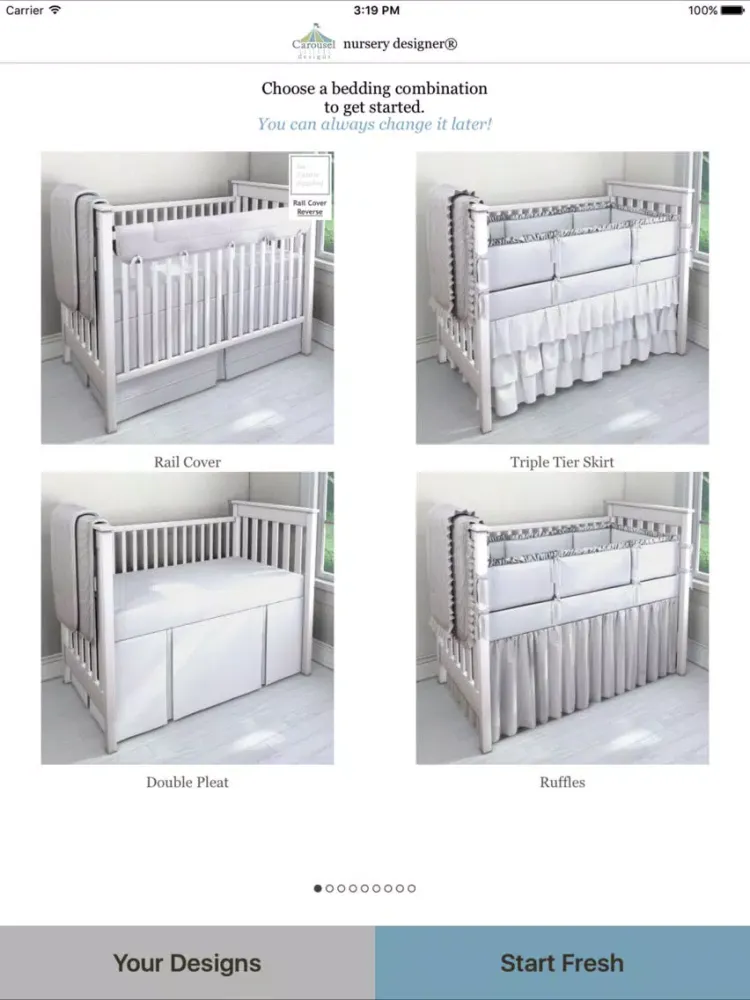 Скриншоты Baby Bedding iPad 