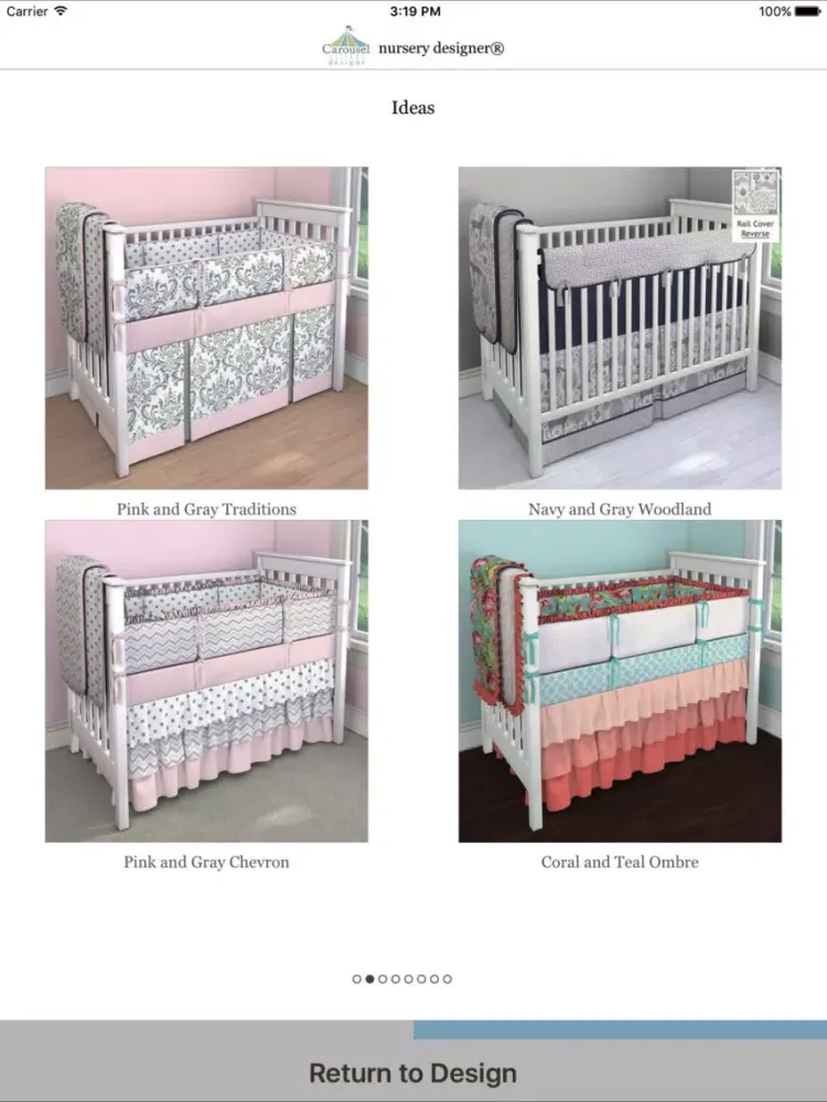 Скриншоты Baby Bedding iPad 
