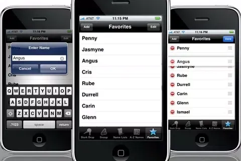 Capturas de pantalla de Stork Drop - Baby Names