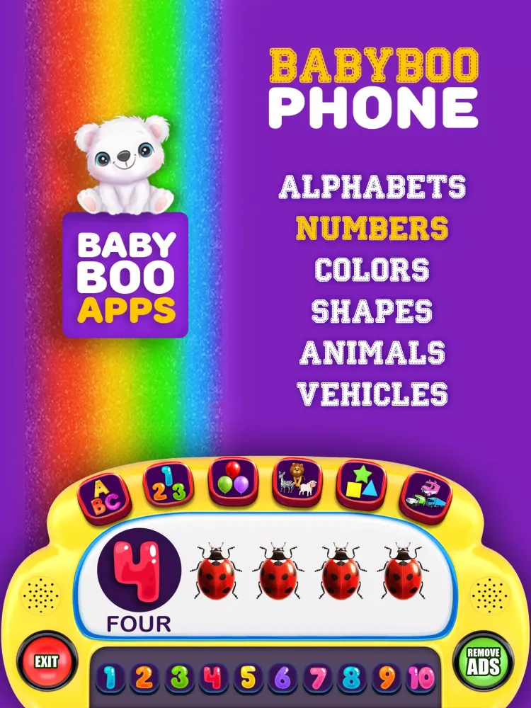 Baby Boo - Kids Learning app Screenshots