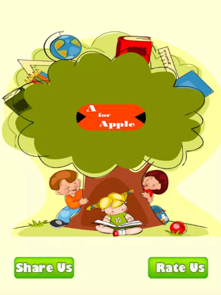 A for Apple - Kids abc iPad  Screenshots