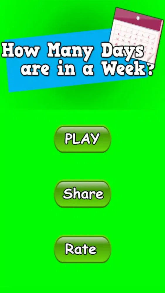 Zrzuty ekranu Pre-School Days Of Week Learning - Teach Your Kids and Toddlers With Beautiful Flash Cards HD