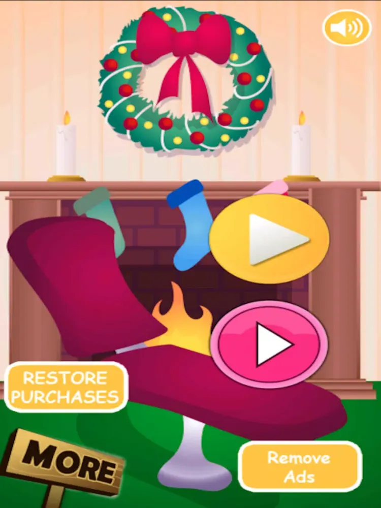 Santa Dentist Clinic Winter Snowman Game for girls iPad  Screenshots