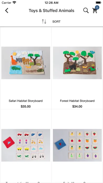 ภาพหน้าจอของ Babybug Nursery Shop App