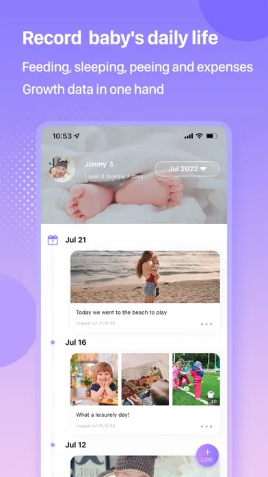Captures d'écran de Pocket Baby—Parenting Butler