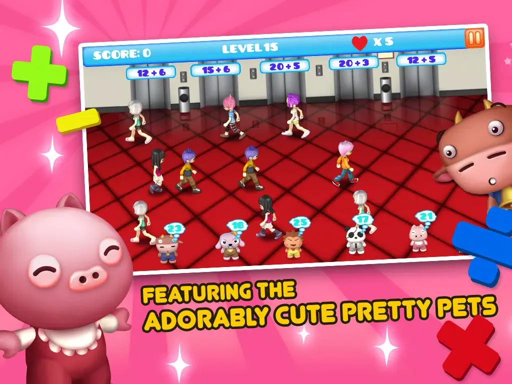 Screenshot di Pretty Pet Math iPad