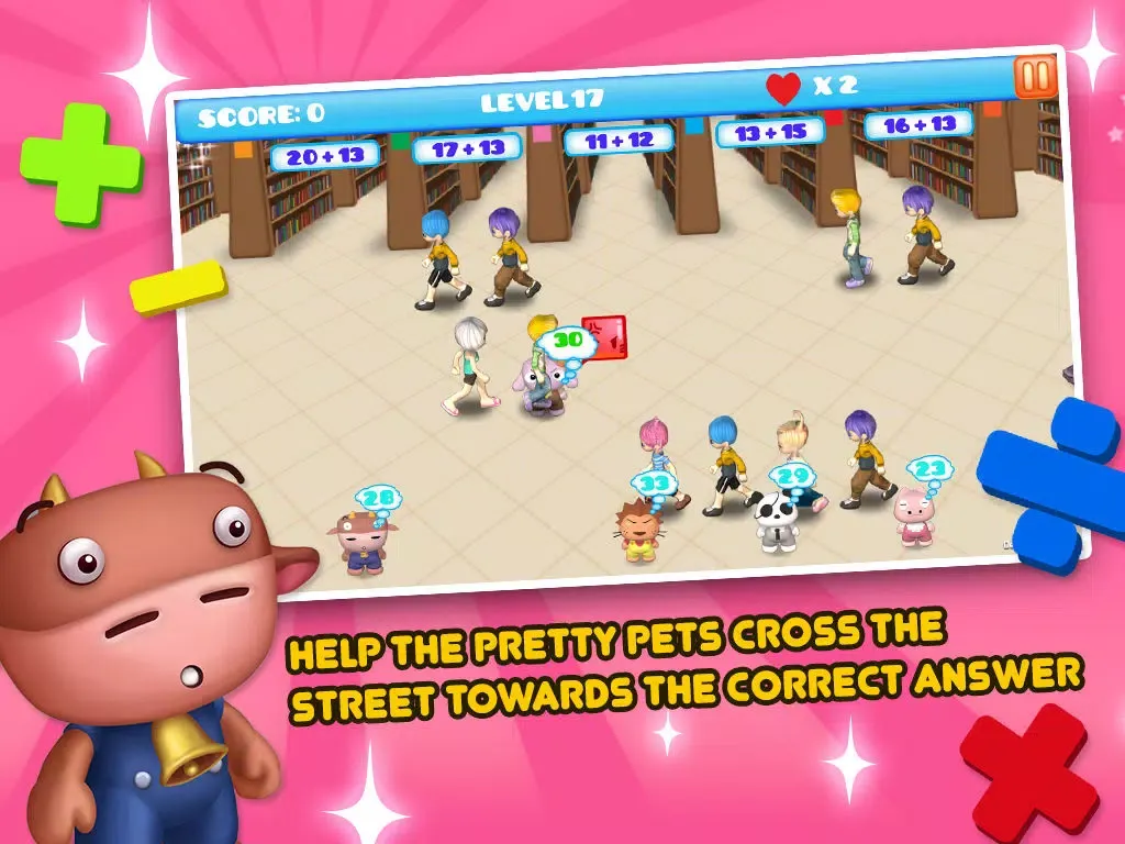 Screenshot di Pretty Pet Math iPad